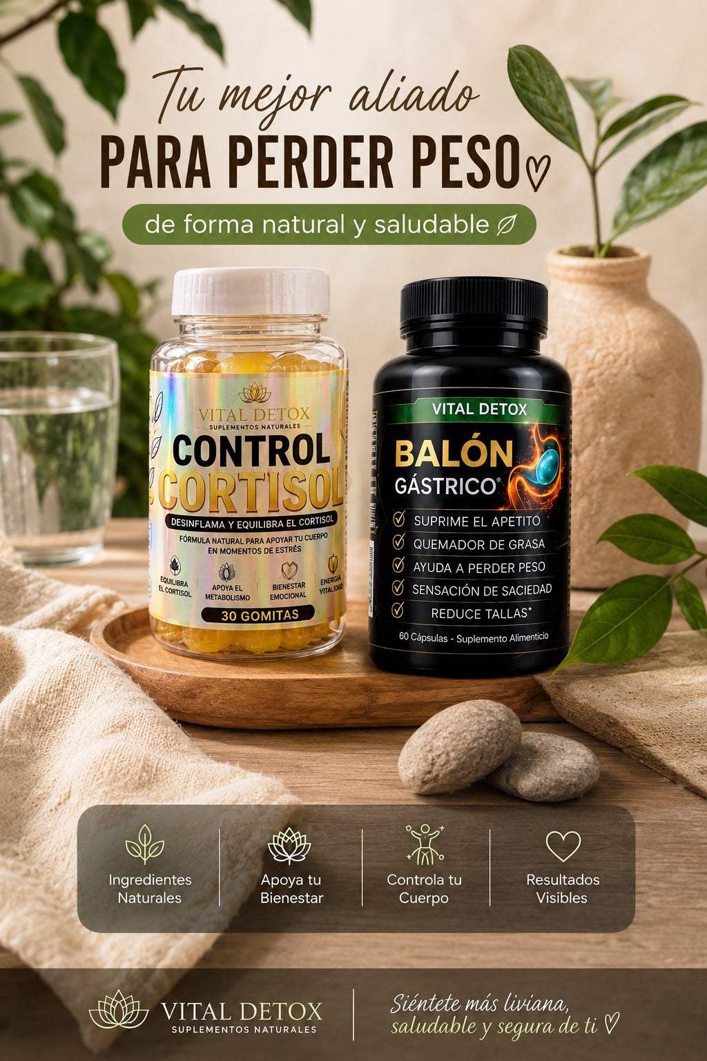 Pack Balón Gástrico + Control Cortisol