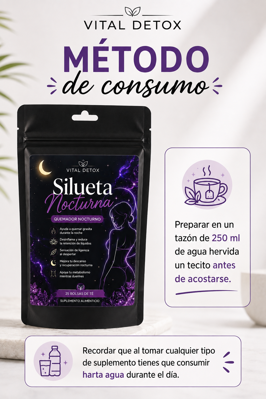 Té Silueta Nocturna