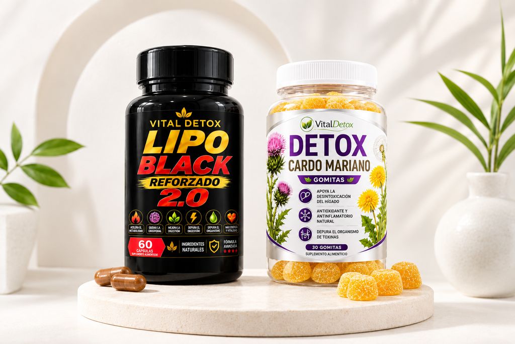 Lipoblack + Detox Cardo mariano