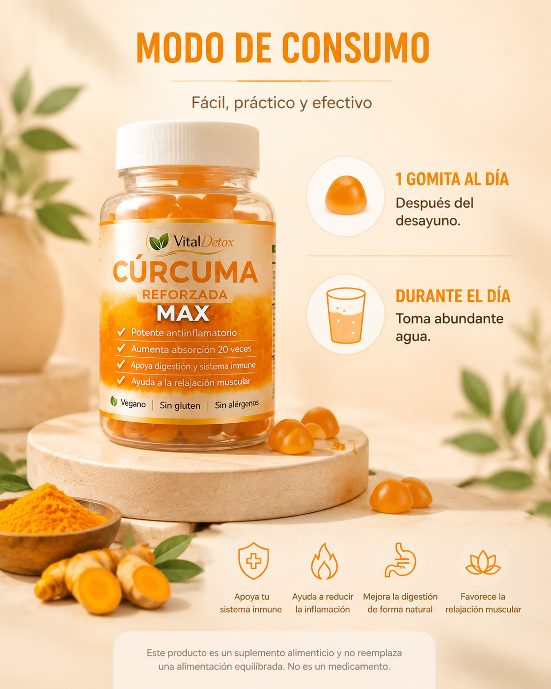 Curcuma Reforzada Max