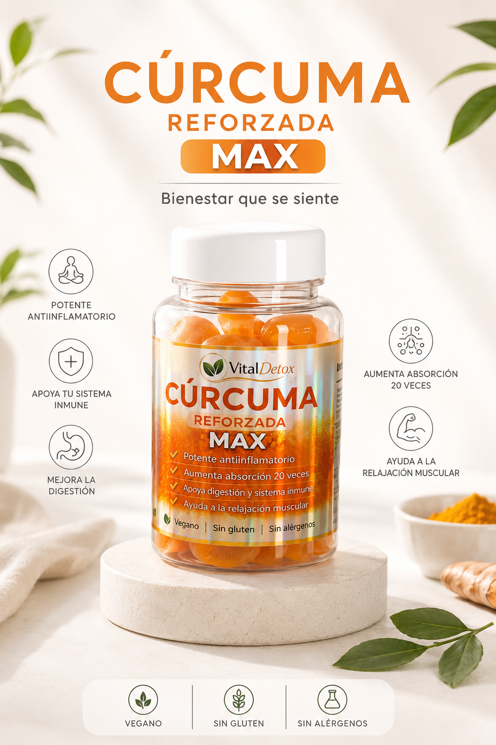 Curcuma Reforzada Max