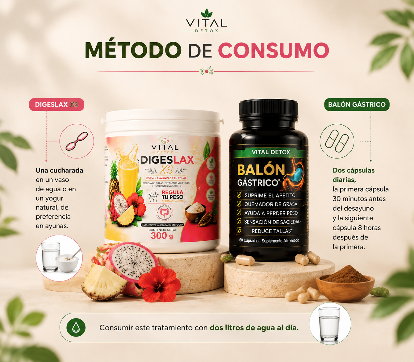 Pack Digeslax Xs + Balón Gástrico