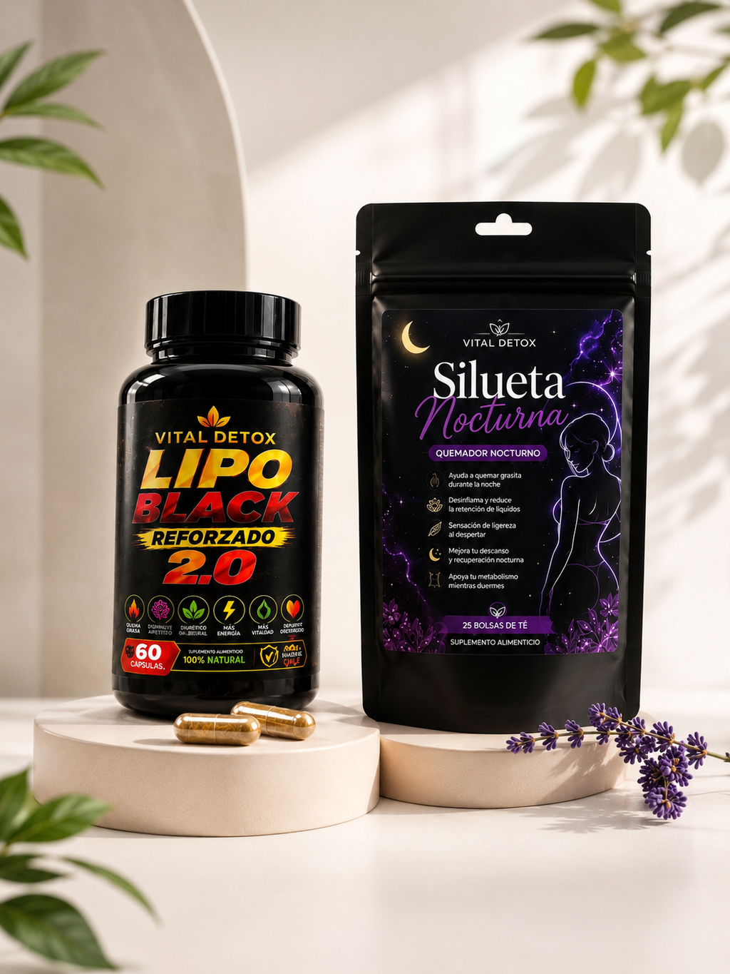 Lipoblack +Té silueta nocturna